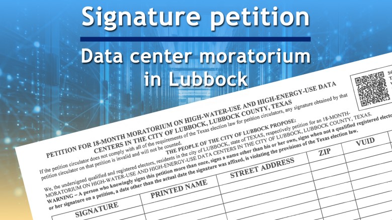 Process starts for moratorium on new data centers in Lubbock – what it would do, who supports it, what critics say