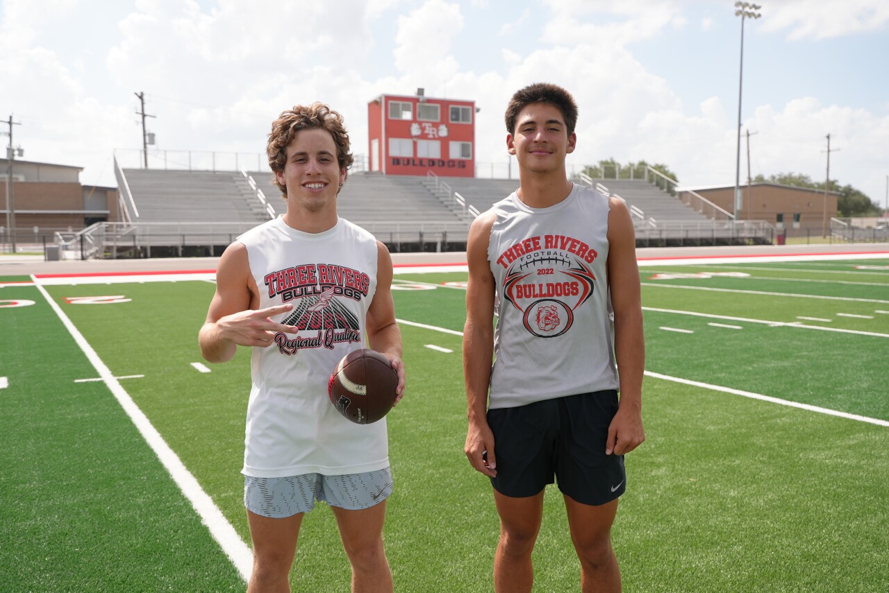 Three Rivers Paxton Soliz and Ethan Conn