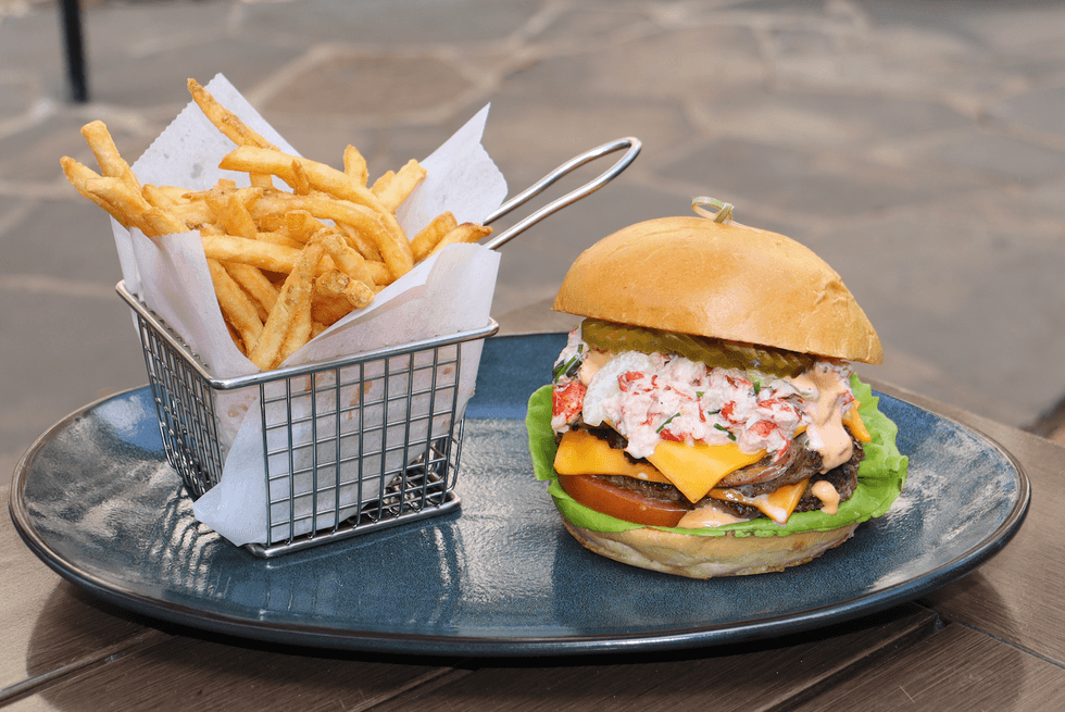 surf and turf burger