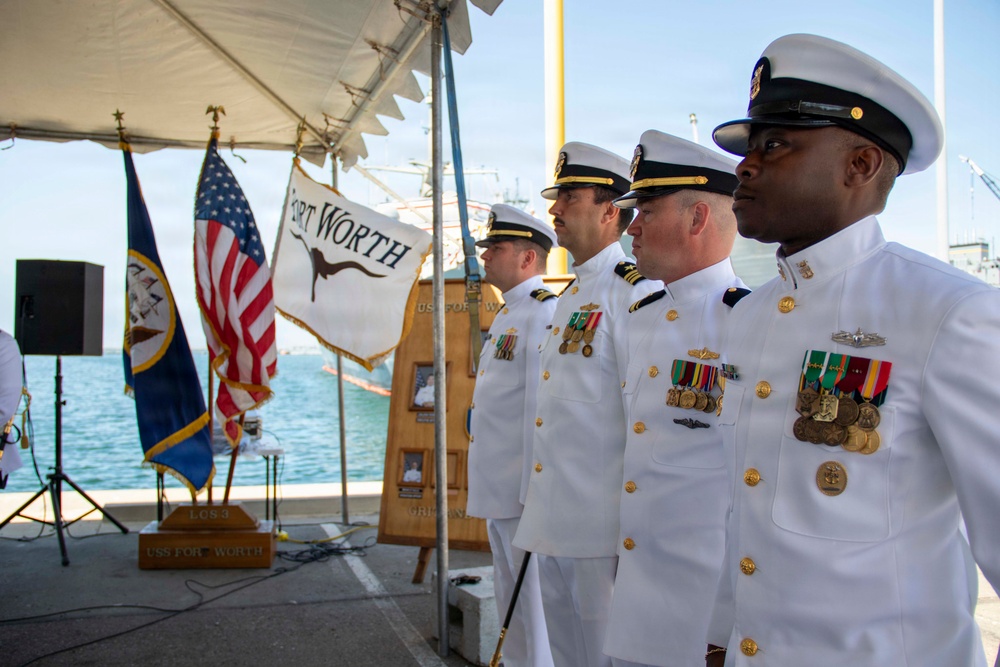 USS Fort Worth (LCS 3) Decommissioning Ceremony
