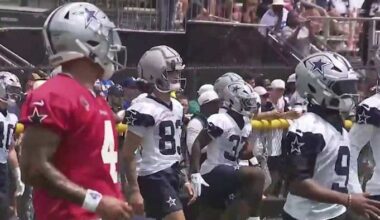 Dallas Cowboys open training camp in Oxnard with Super Bowl mindset