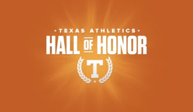 Texas Athletics announces 2026 Hall of Honor Class