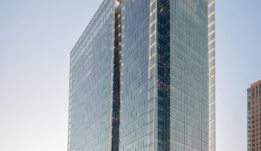 Uptown's tallest tower nearly full as law firm, AI company lease space