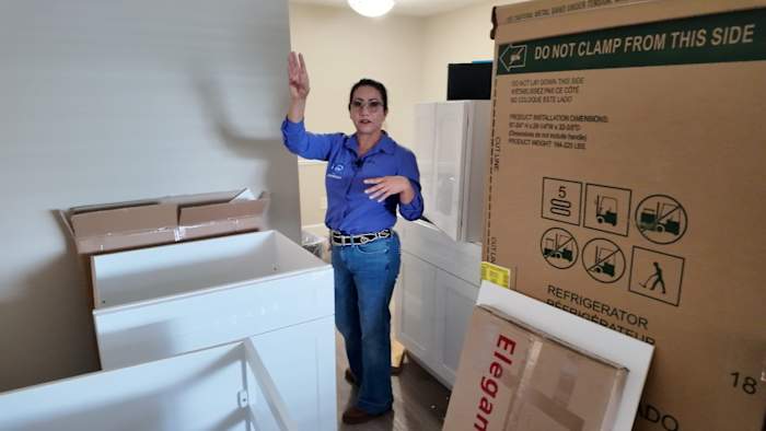 How a Houston contractor is using her business to open doors for single moms in the trades