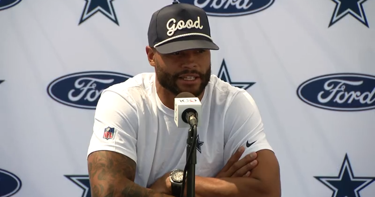 Dallas Cowboys Training Camp: Dak Prescott talks Super Bowl goals