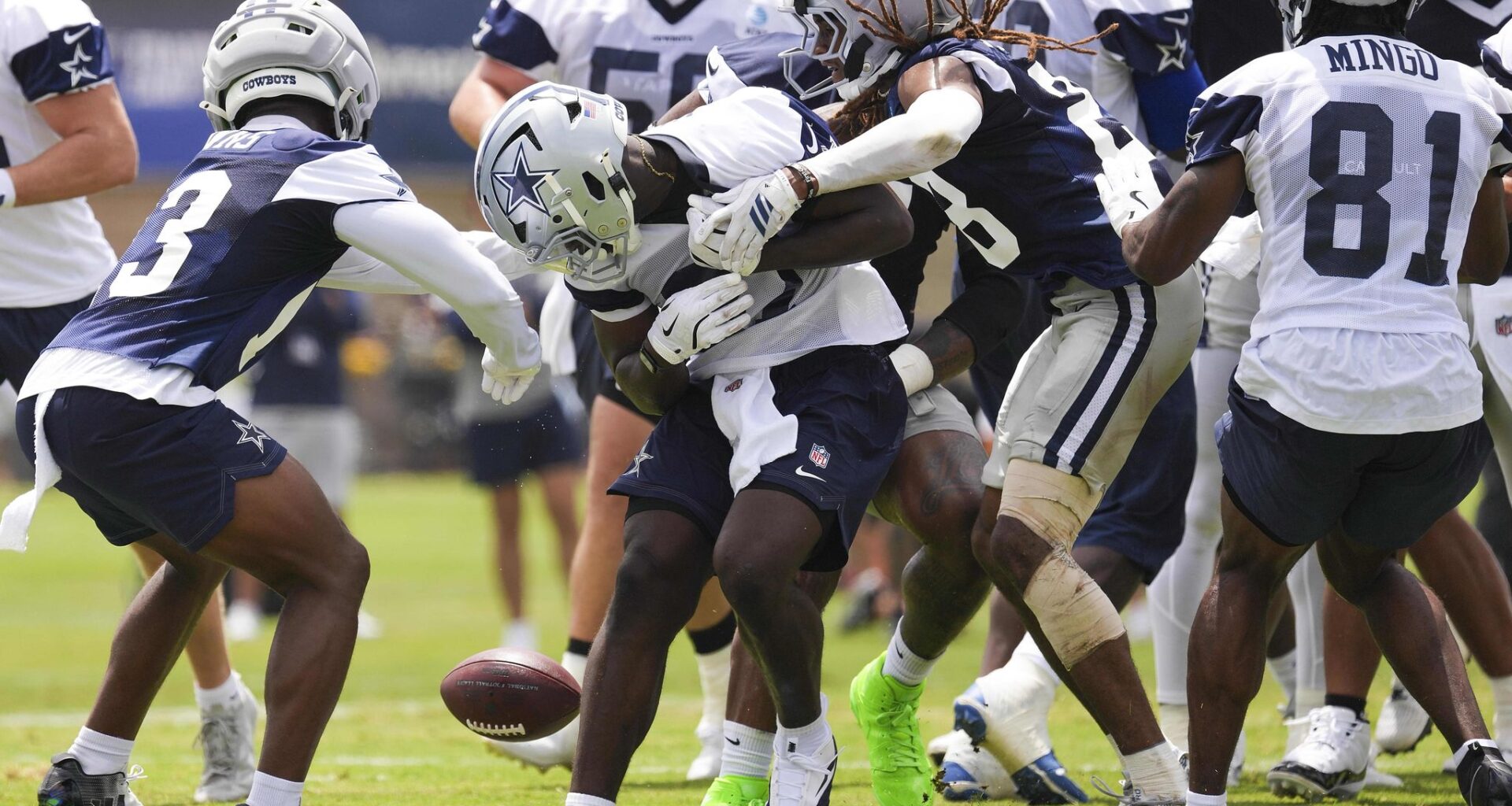 What we learned from Cowboys camp Wednesday: Caleb Downs shines early