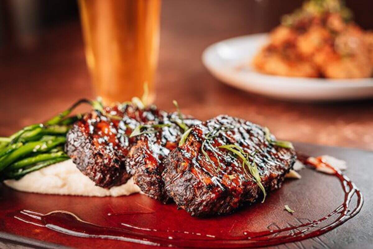 Smoked meatloaf is on the menu for DFW Restaurant Week in mid-August at City Works Eatery in Fort Worth, Texas.