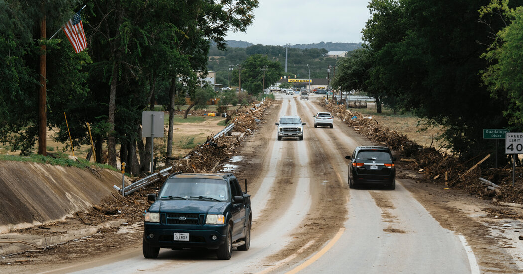 Deadly Texas Floods Ebb, but Danger Remains: ‘You Could Hear the Water’