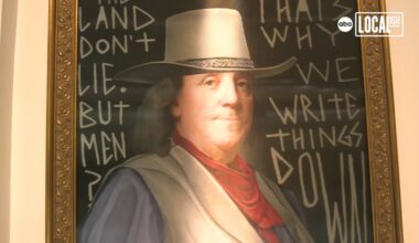 America 250 art series reimagines Founding Fathers as cowboys