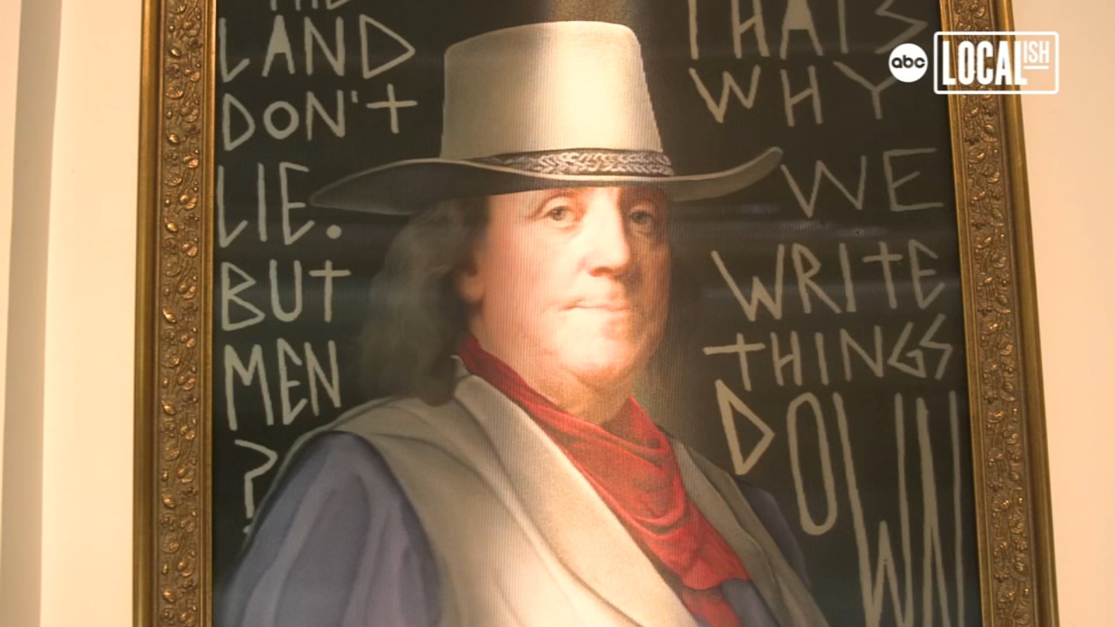 America 250 art series reimagines Founding Fathers as cowboys