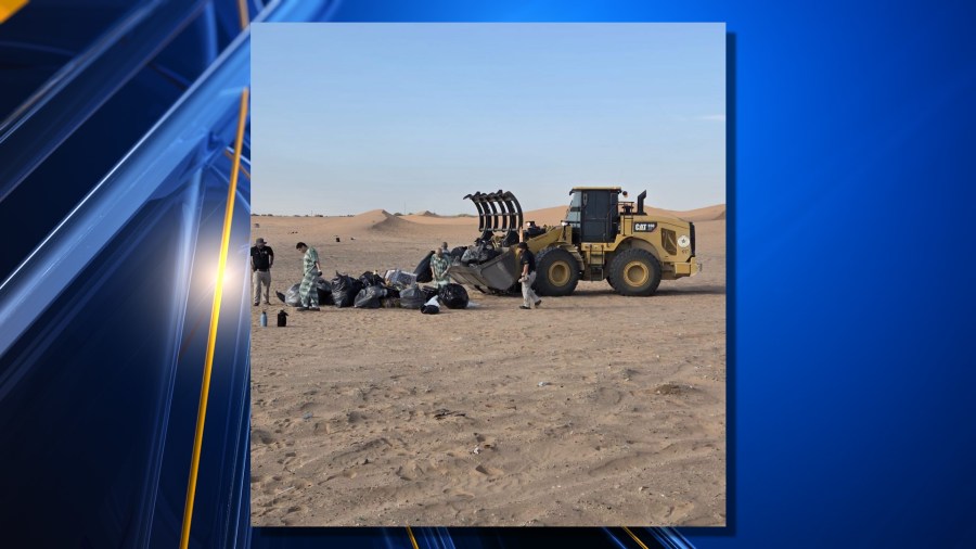 El Paso County Sheriff’s Office, inmates clean Red Sands post-Fourth of July celebrations