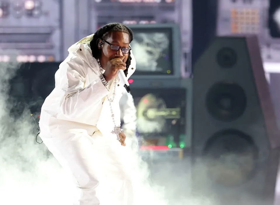 Don Toliver performs during the 2026 BET Awards on June 28, 2026 in Los Angeles. (Kevin Winter/Getty Images)