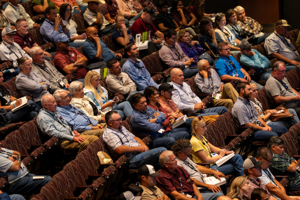 crowd shot at the Beef Cattle Short Course