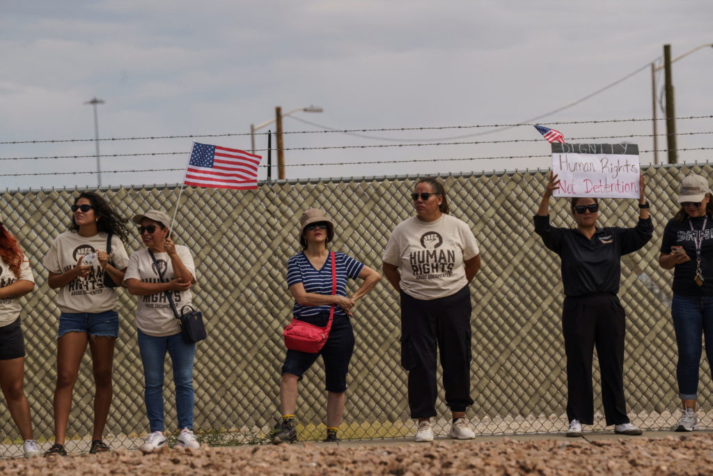 Camp East Montana, ICE detention facility in El Paso, Texas