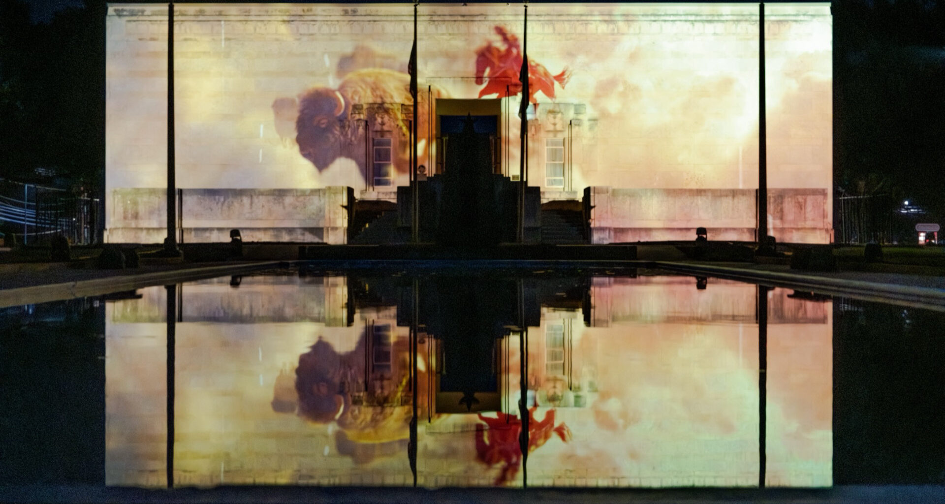 Projection Mapping: Texas Legacy in Lights Recreates State History