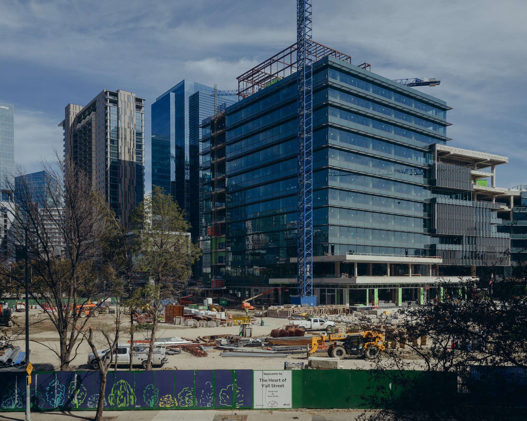 Y’all Street development in downtown Dallas on Feb. 17, 2026.