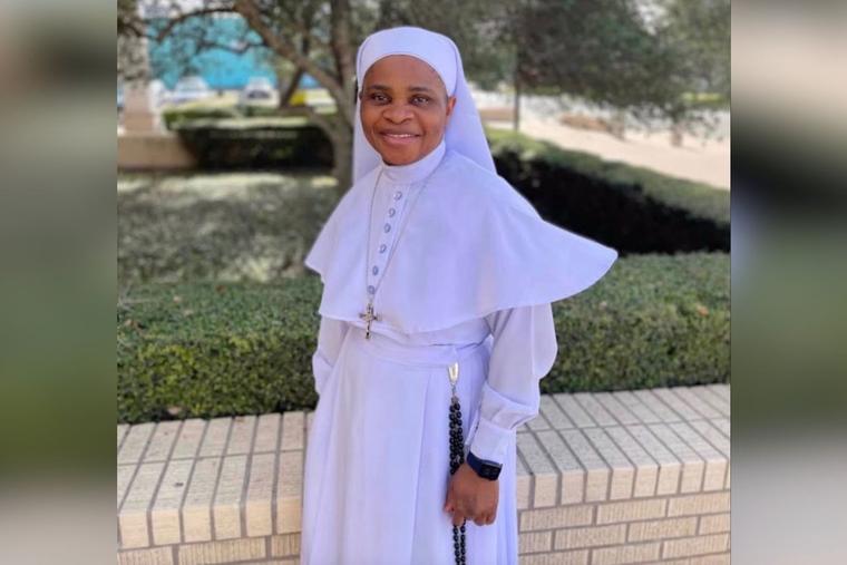Sister Leticia Ugboaja, a member of the Daughters of Mary Mother of Mercy and a registered nurse in McAllen, Texas, was detained by ICE on June 28, 2026, and released promptly after the intervention of public officials.