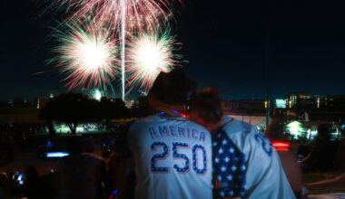 At Fort Worth’s Fourth, my son celebrates America’s birthday before his own
