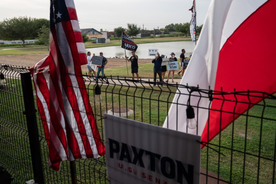 Ken Paxton, James Talarico court South Texas Latino voters