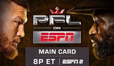 PFL Austin card updated after injuries force two matchup changes