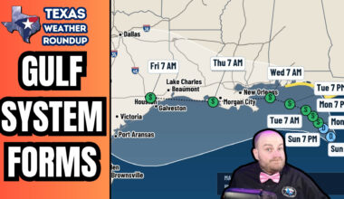 Tropical Storm Bertha Could Approach Texas Later This Week