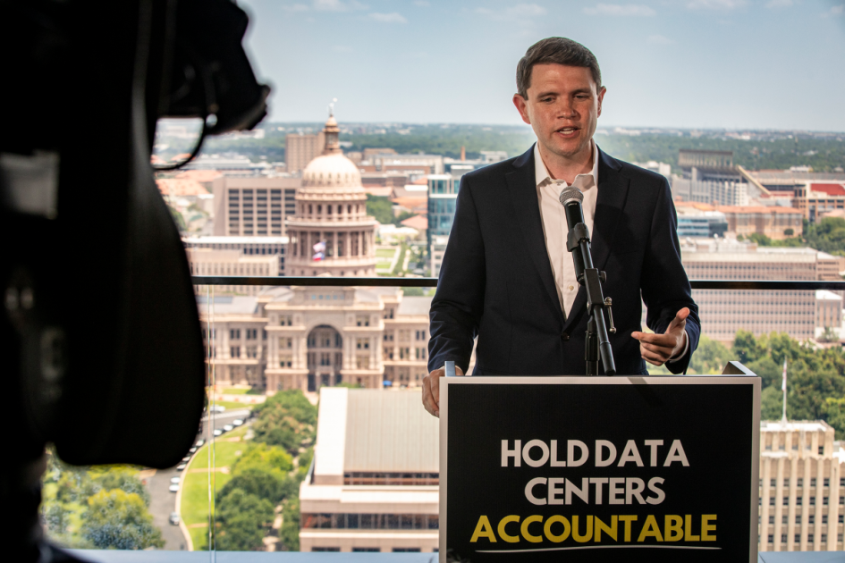 Talarico calls for tighter regulation on data center development