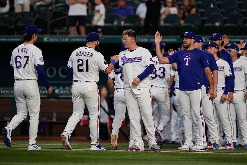 AL West record puts Texas in good spot for divsion title