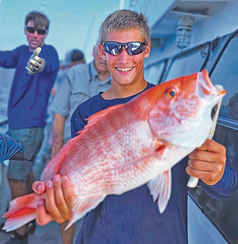 Snapper catch - Port Aransas South Jetty