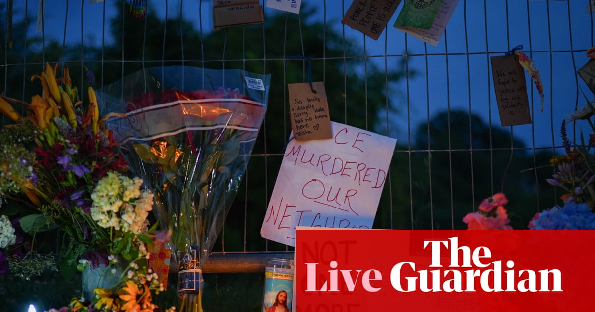 Fatal ICE shooting in Maine comes just days after similar incident in Texas – US politics live | ICE (US Immigration and Customs Enforcement)