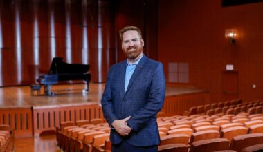 Brandon Houghtalen, D.M.A., UTEP associate director of bands, led a project that includes a concert and educational initiative in celebration of the nation