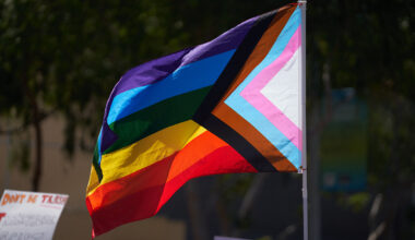 Fort Worth police officer warns street preachers at pride event