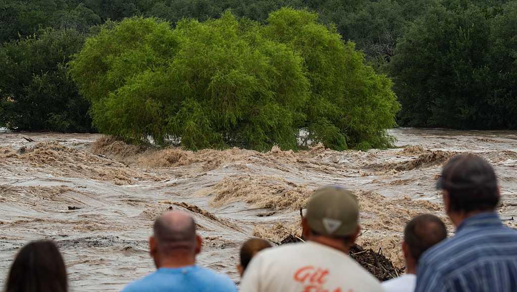 Texas flooding surges from huge rainstorms amid rescues