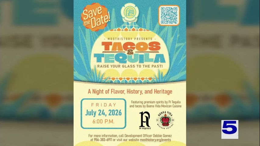 Museum of South Texas History invites the community to a night of Tacos & Tequila