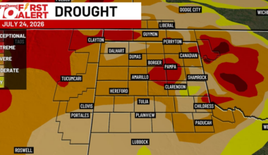 Dry-land crops disappearing as Carson County becomes driest place in Texas