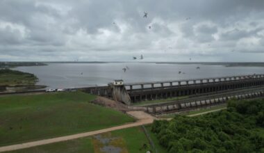 Local couple documents Lake Corpus Christi's rise from bird's-eye view