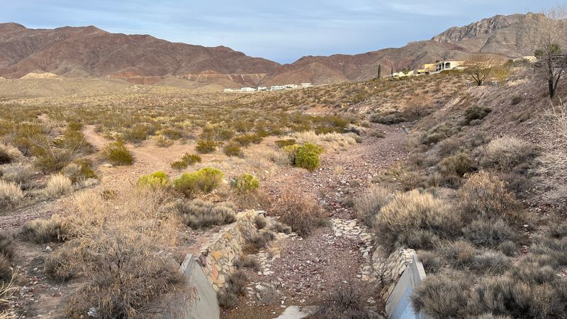 Before: Arroyo 1 in Northwest El Paso. Credit: EPWater