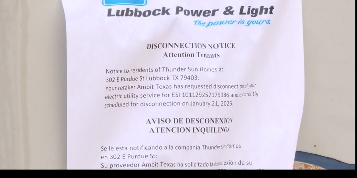 Judge dismisses some claims in Lubbock tenant utility shutoff lawsuit, refers others to state regulators