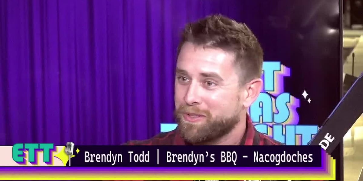 EAST TEXAS TONIGHT: From passion to plate, meet the man behind Brendyn’s BBQ in Nacogdoches