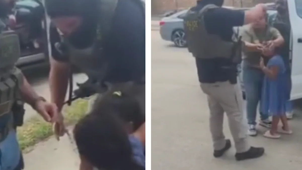 Video Shows Woman Saying “I Didn’t Do Anything” as ICE Agents Detain Her in San Antonio