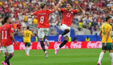 Australia, Argentina and Colombia headline last World Cup round of 32 games, in photos