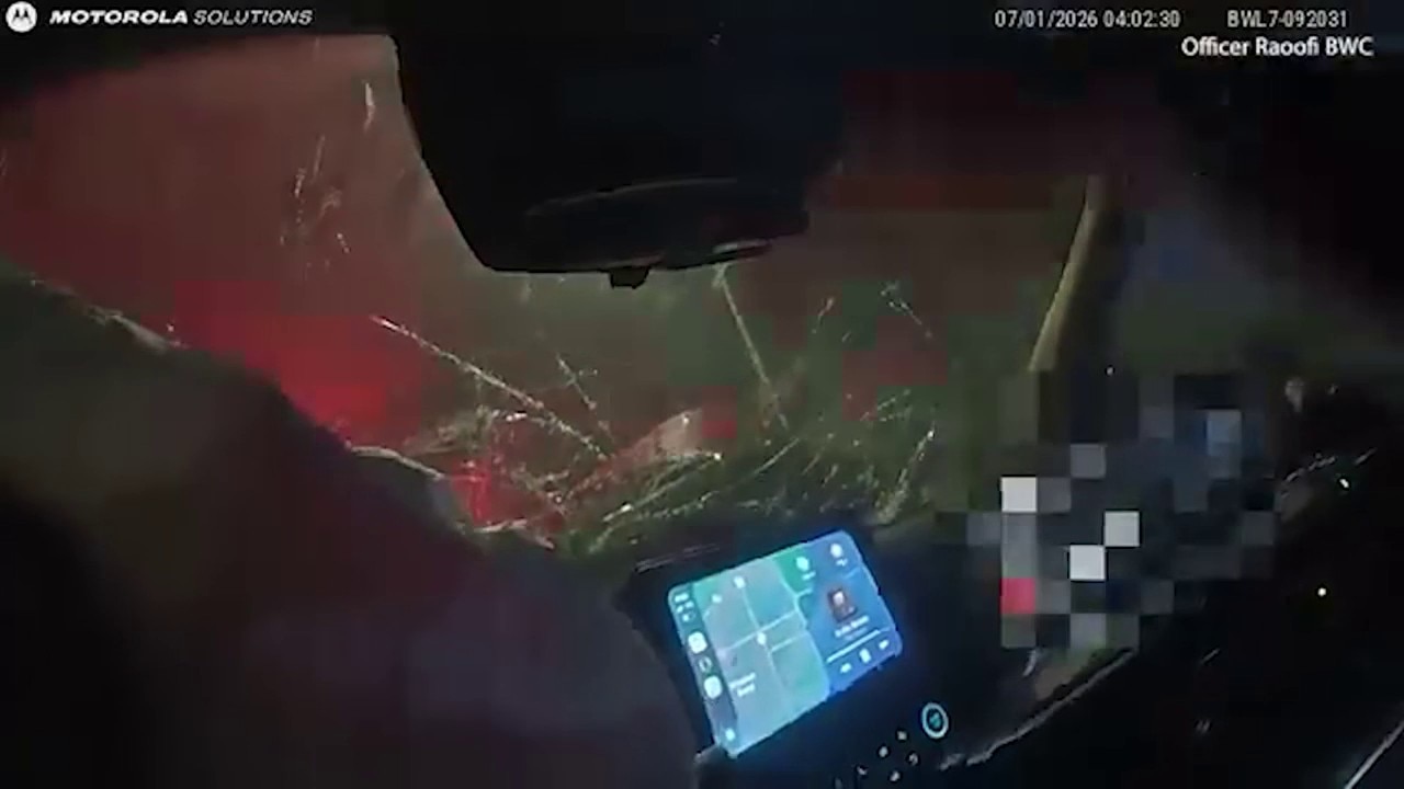 Houston Police footage of deadly July chase
