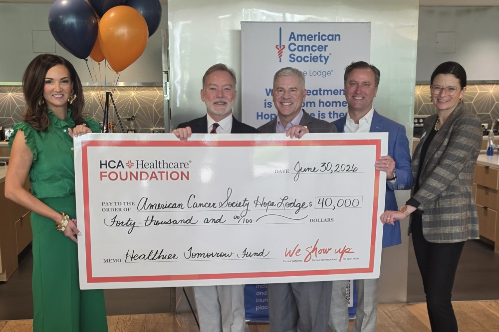 Hope Lodge cancer care residence receives $40K for healthy meals