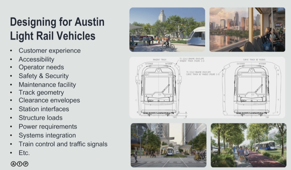 Austin Light Rail vehicle planning