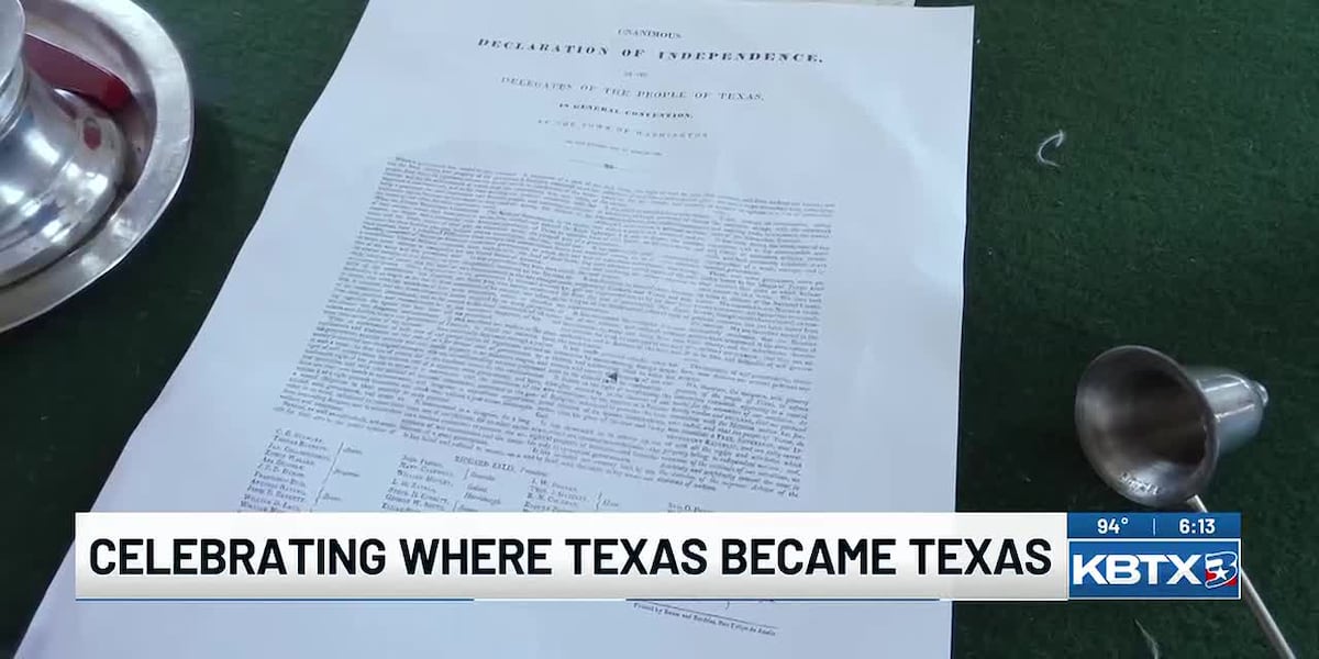Where Texas became Texas: Washington-on-the-Brazos plans July 4 celebrations