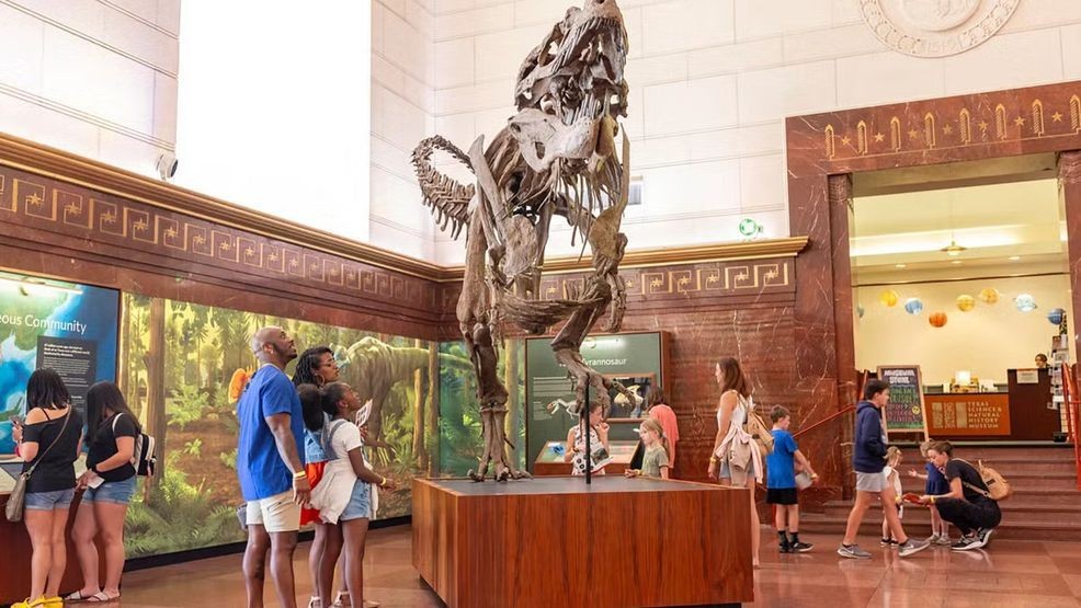 Plan your Central Texas weekend with Dinosaur Day, swing dance and Enchanted Rock trails | Credit: Texas Science & Natural History Museum