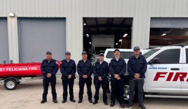 Louisiana firefighters join rescue efforts in Texas