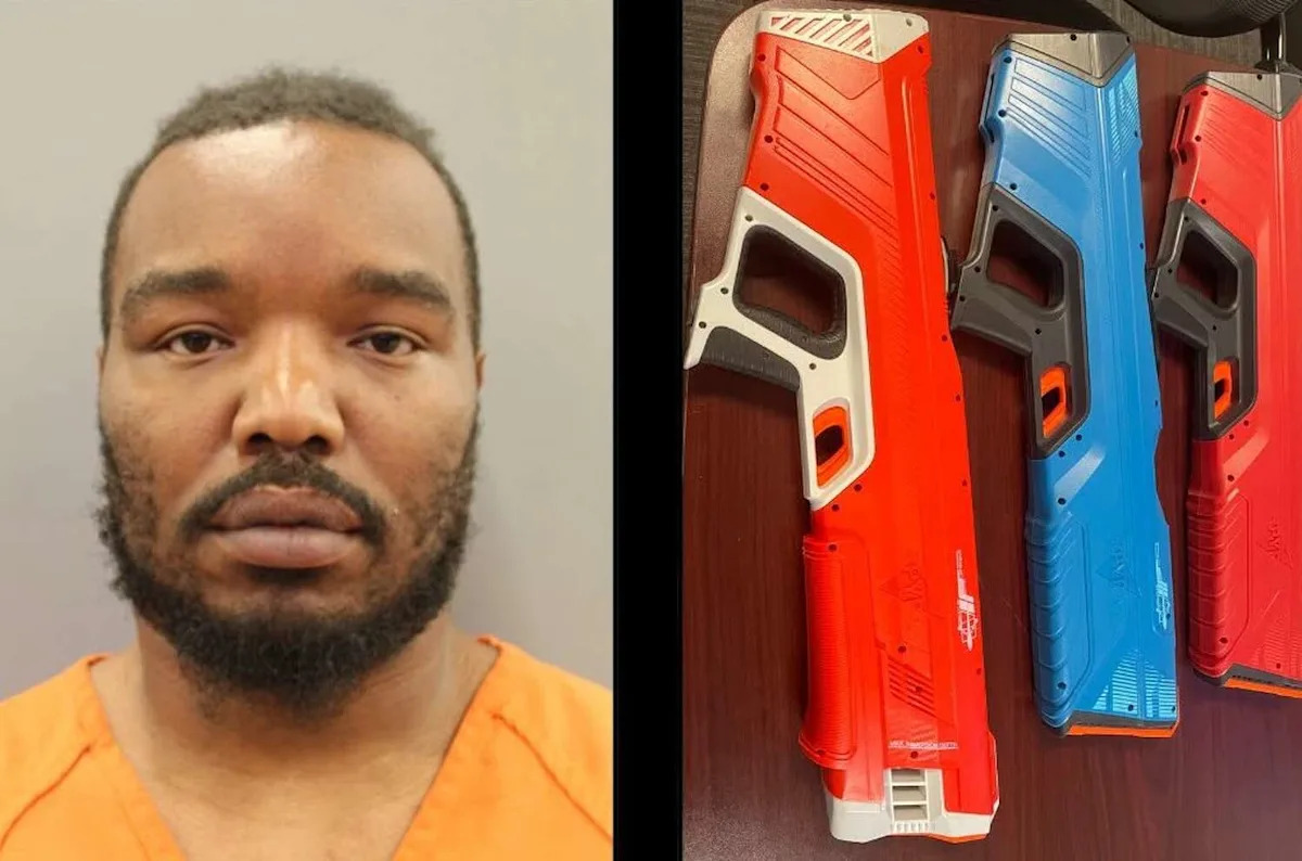 'I'm not a bad person': Houston man defends viral water-gun videos after arrest