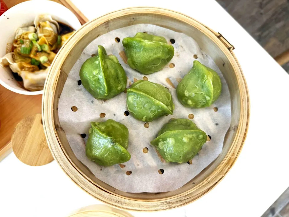 Dumplings from Nan Xiang Express in Cypress. (Bao Ong / Houston Chronicle)