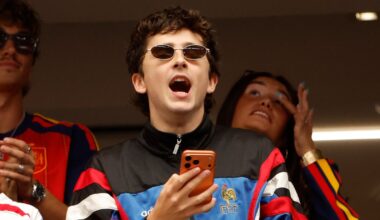 Timothée Chalamet Starstruck by Dallas Cowboys Cheerleaders