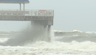 Tropical Storm Bertha makes second landfall near Texas-Louisiana state line
